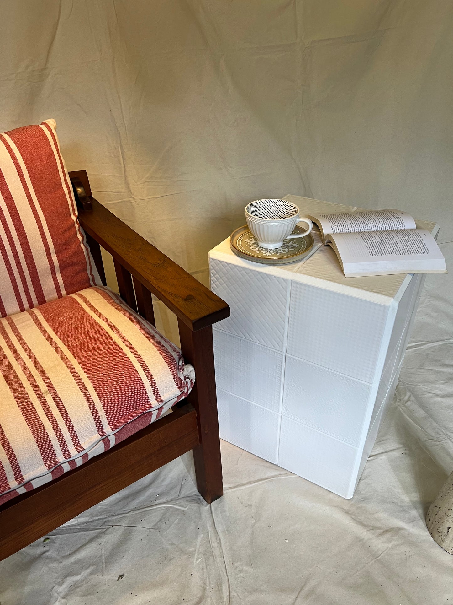 White Tile Box