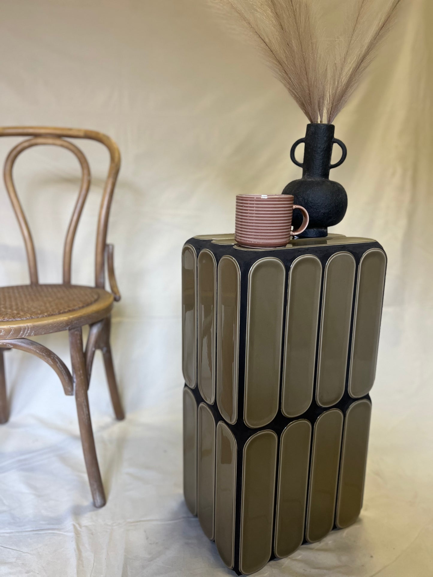 Olive Tile Box