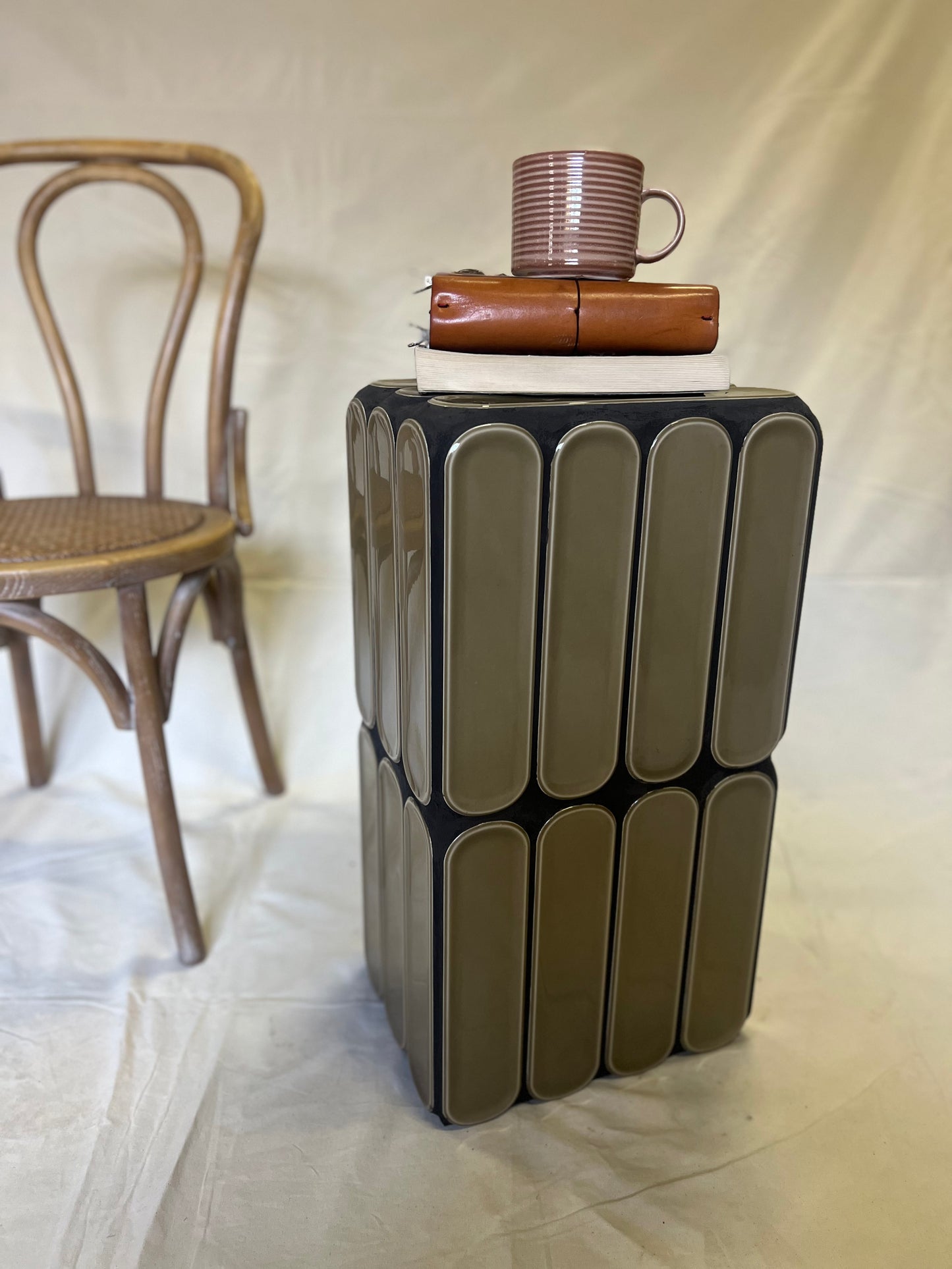 Olive Tile Box