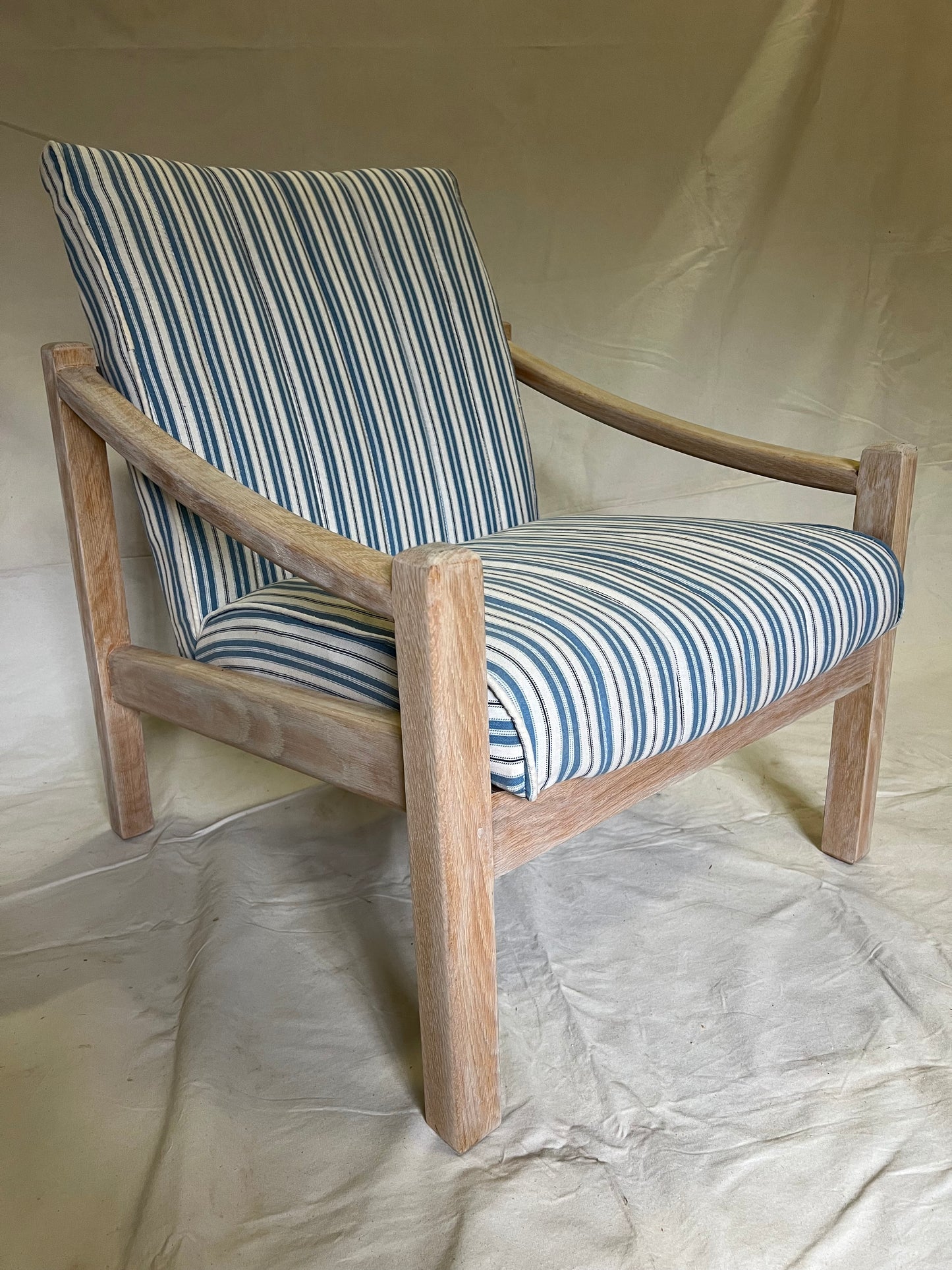 Coastal Stripe Occasional Chair