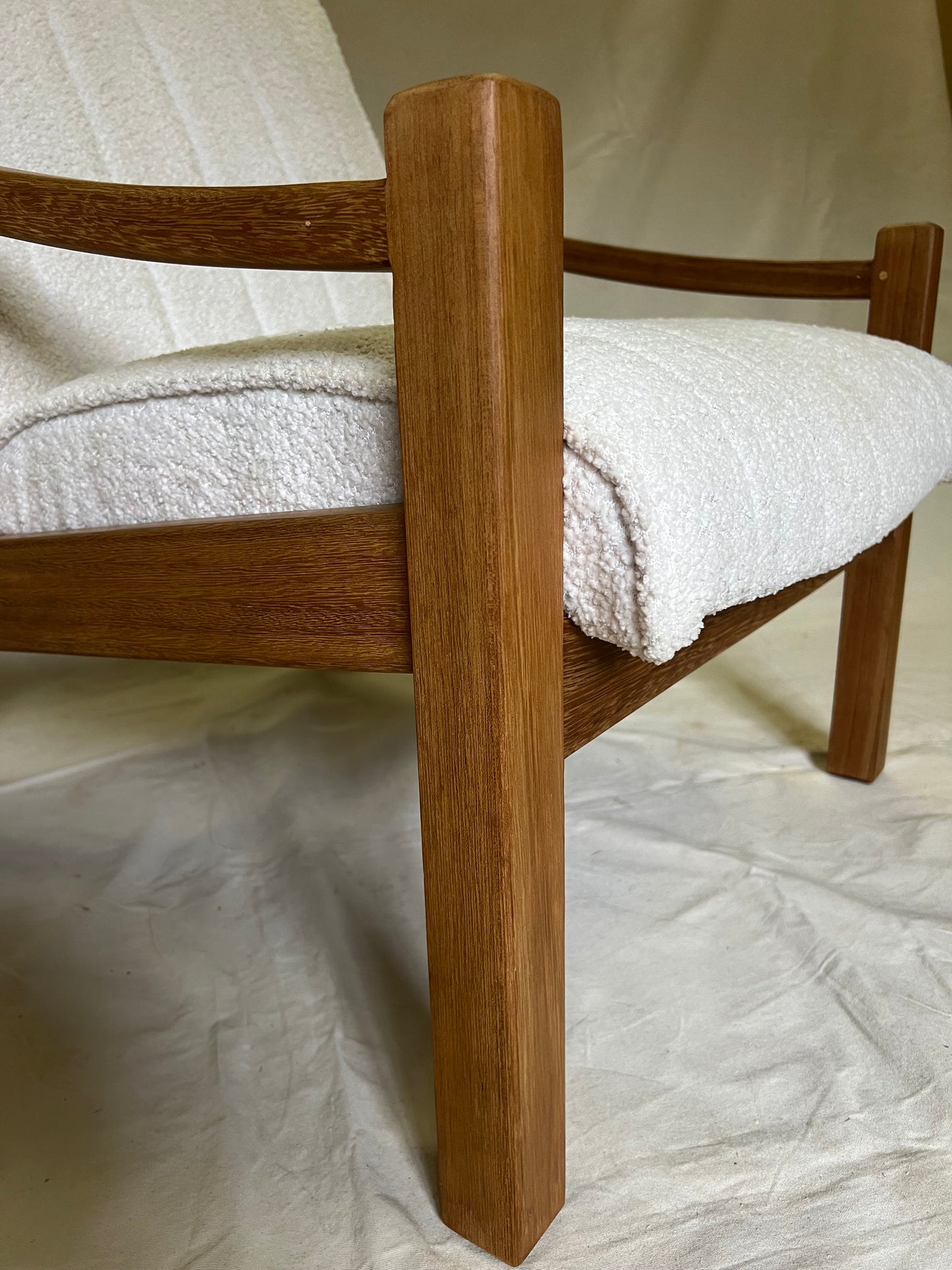 Bouclé Occasional Chair