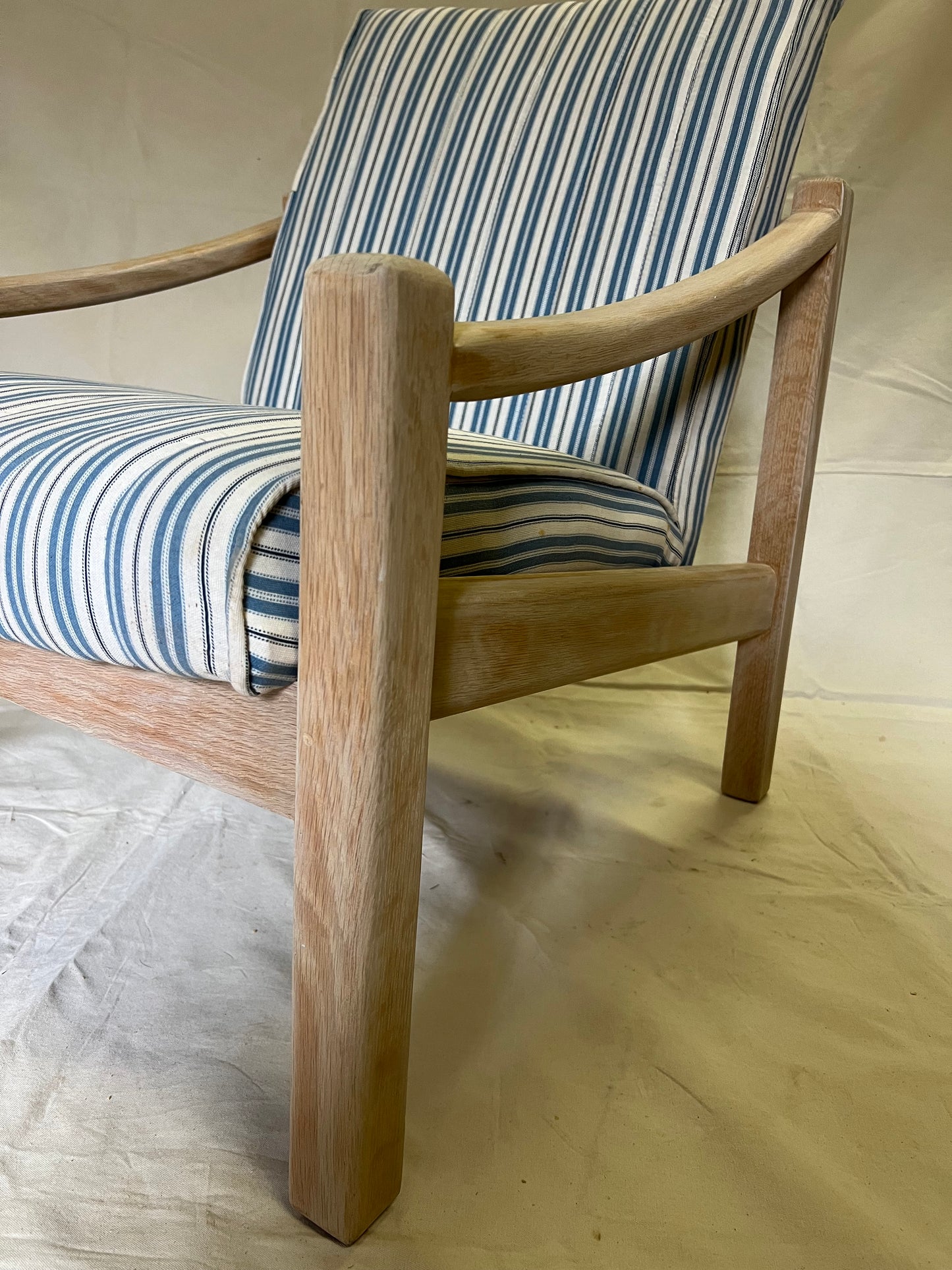 Coastal Stripe Occasional Chair