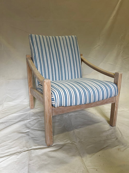 Coastal Stripe Occasional Chair