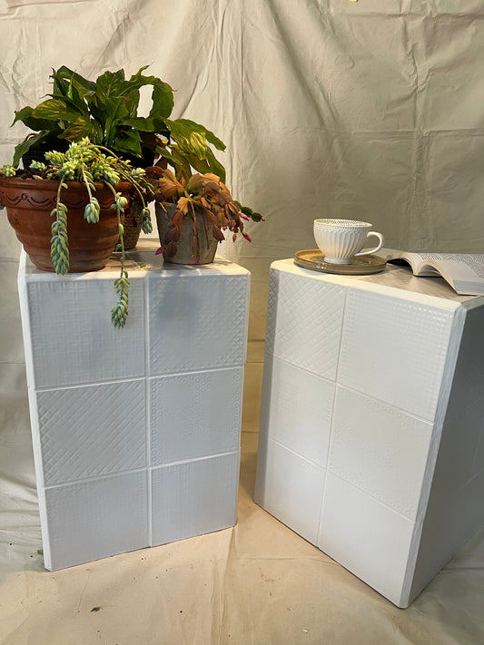White Tile Box